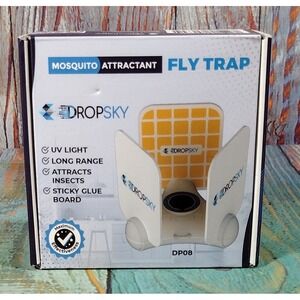 Dropsky Flying Insect Trap DP08 UV Light Sticky Glue Board Mosquito Attractant
